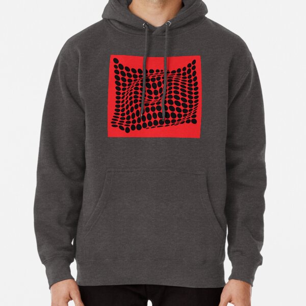 COME INSIDE (RED/BLACK) Sudadera con capucha