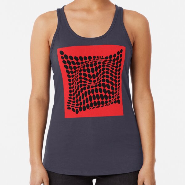 COME INSIDE (RED/BLACK) Camiseta con espalda nadadora