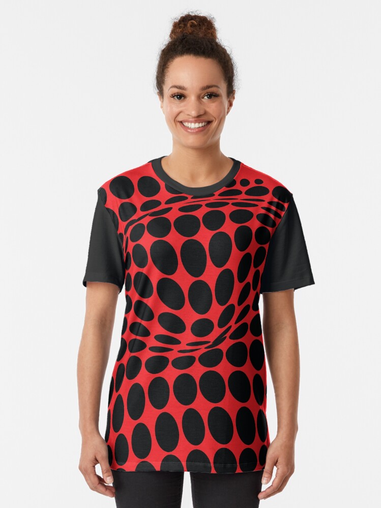 Vista alternativa de Camiseta gráfica COME INSIDE (RED/BLACK)