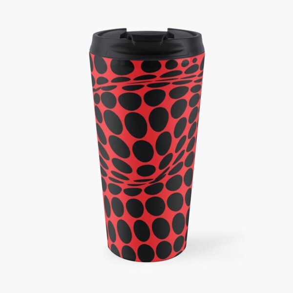 COME INSIDE (RED/BLACK) Taza de viaje