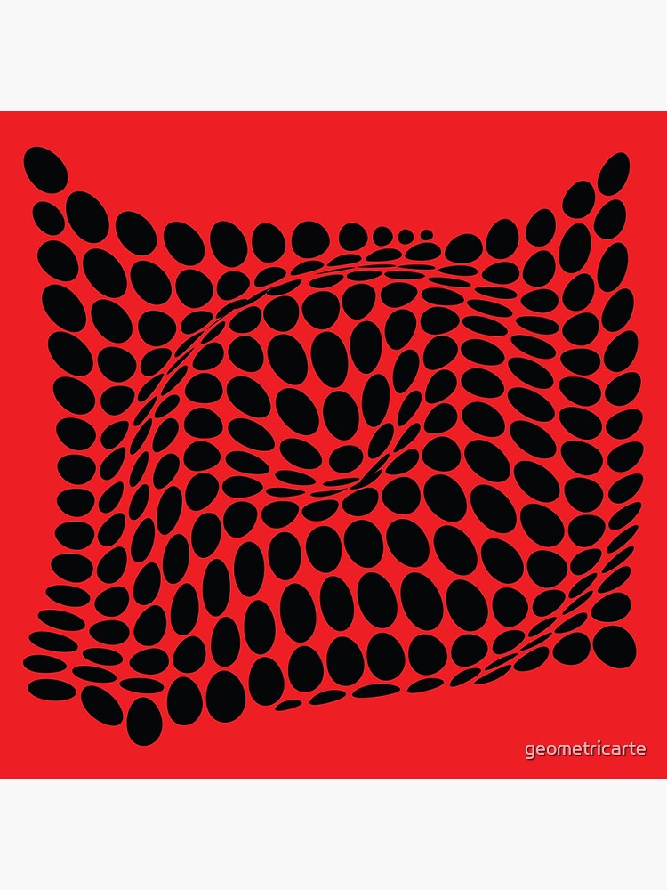 COME INSIDE (RED/BLACK) de geometricarte