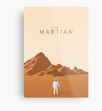 The Martian Metal Print