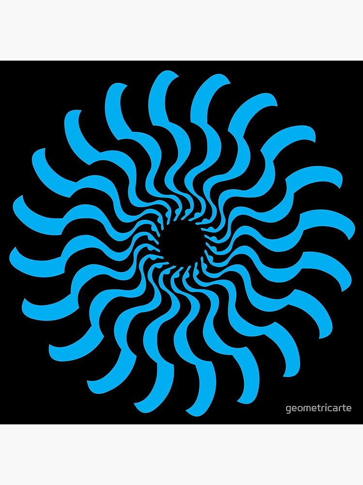 EYE 2 (BLUE) de geometricarte