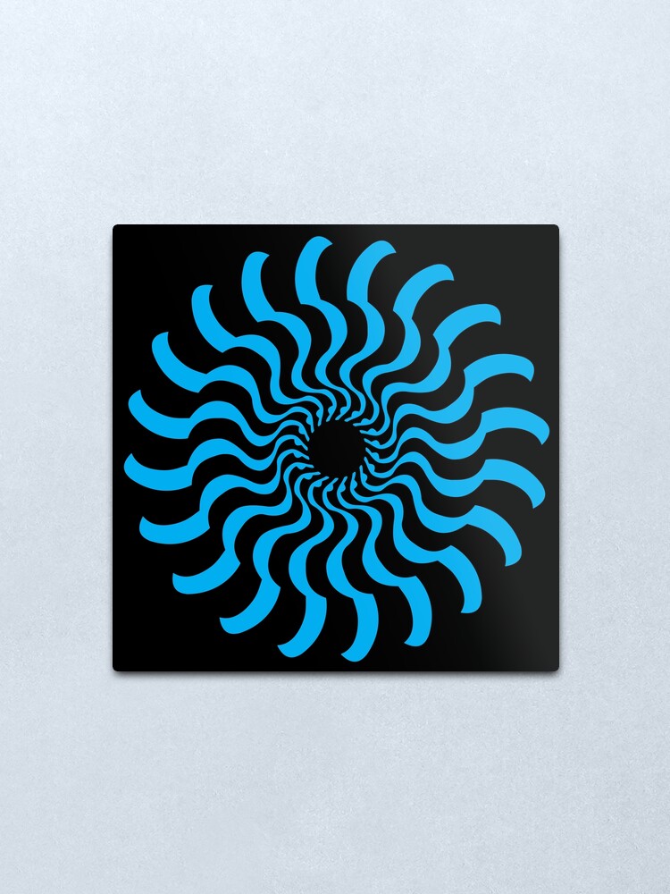 Vista alternativa de Lámina metálica EYE 2 (BLUE)
