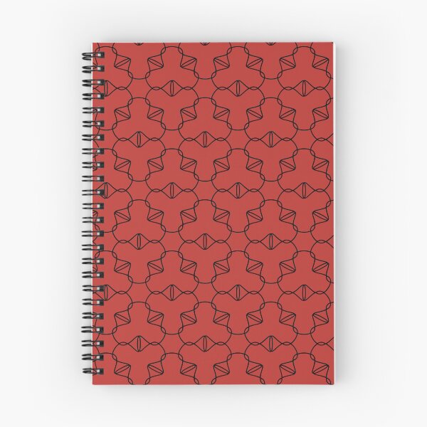 Item preview, Simple geometric pattern 03 in red designed and sold by MaijaR.