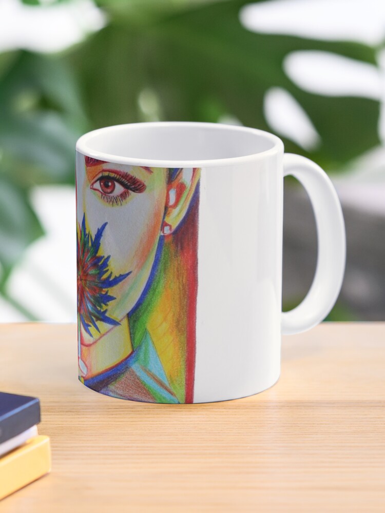 flower girl mug