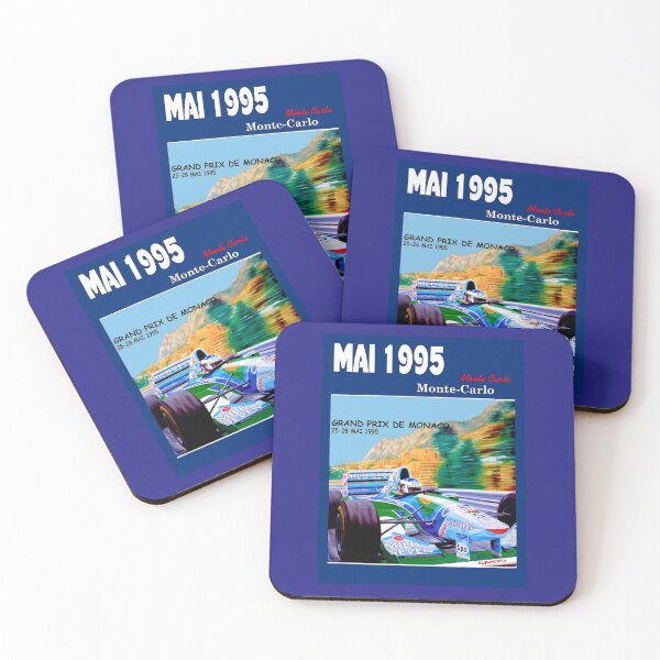 Item preview, MONACO : Vintage 1995 Grand Prix Auto Racing Print designed and sold by posterbobs.
