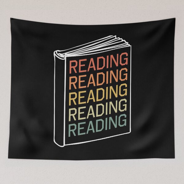 Item preview, Book Reading Colorful designed and sold by mtsdesign.