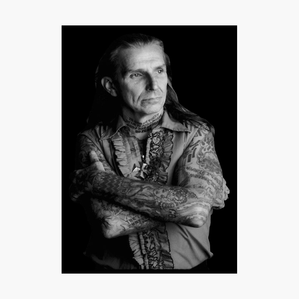 Indian Larry The Big Chief Of Tattooed Bikers  Tattoodo