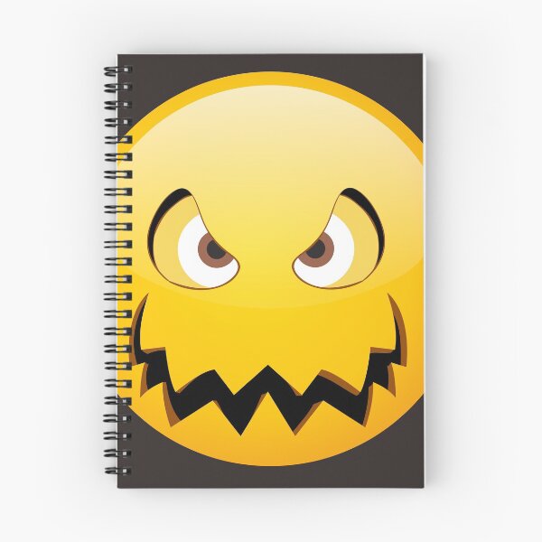 Item preview, Hallows Eve T-shirt Creepy Halloween Pumpkin Smiley designed and sold by deichmonster.