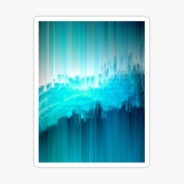 Item preview, Don't Go Chasin' - Abstract Pixel Art designed and sold by Jennifer Walsh Design.
