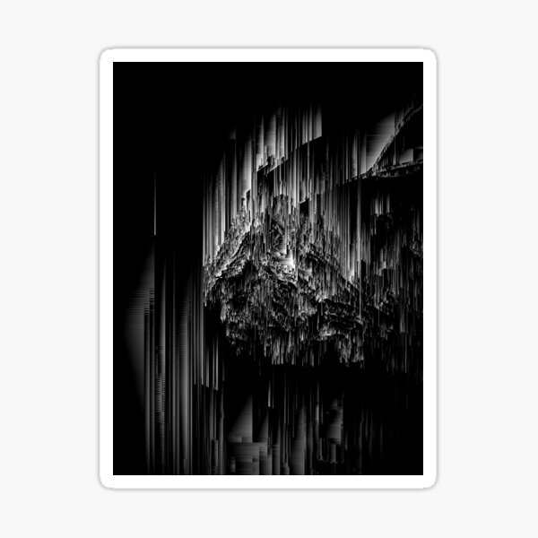 Item preview, Night of the Glitches - Abstract Pixel Art designed and sold by Jennifer Walsh Design.