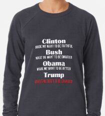 Trump lässt mich Kanadier werden Leichtes Sweatshirt