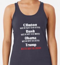 Trump lässt mich Kanadier werden Tanktop für Frauen
