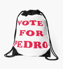 Vote for Pedro, Motion Picture Placement Drawstring Bag