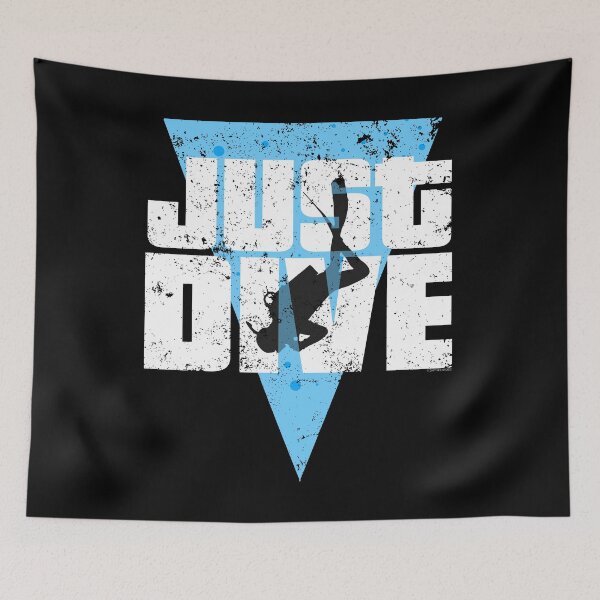 Item preview, Just Dive Scuba Dive Shirt Scuba Diver Shirt designed and sold by shoppzee.