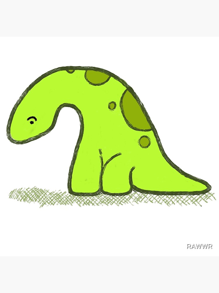 "Sad dinosaur" Poster by RAWWR Redbubble