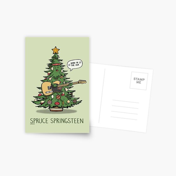 Spruce Springsteen Postcard