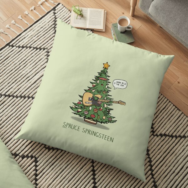 Spruce Springsteen Floor Pillow