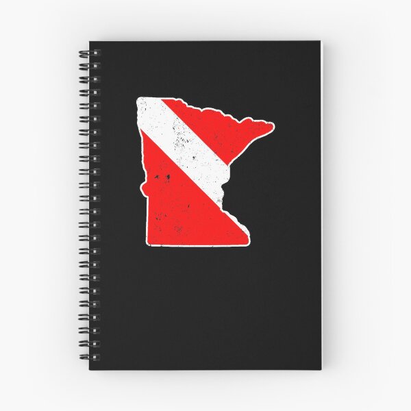 Item preview, Minnesota Scuba Dive Flag Diver Down Flag Shirt designed and sold by shoppzee.