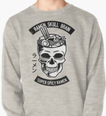 Ramen Skull Brain Pullover Sweatshirt