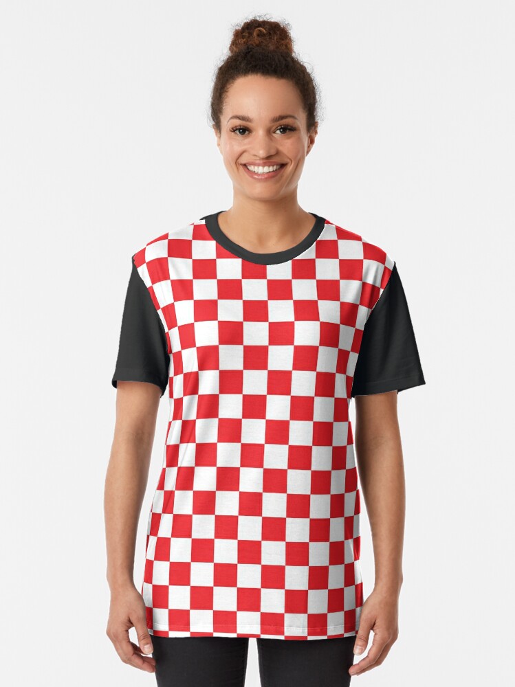 Checkerboard sales mens shirt