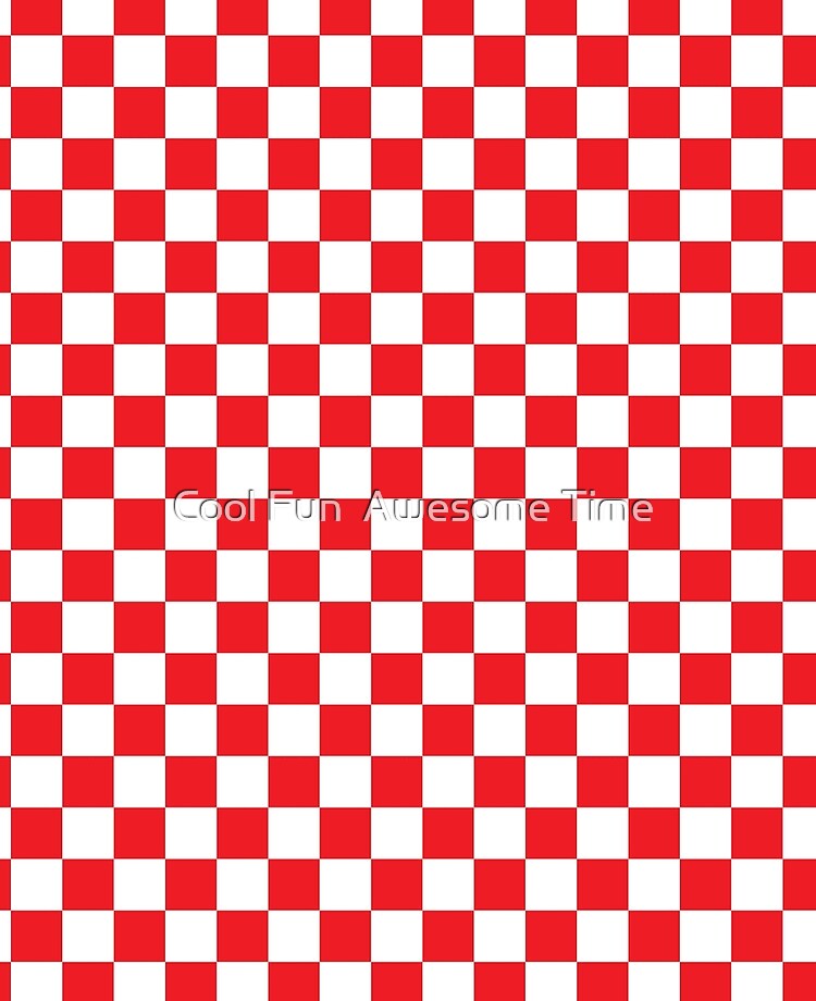 Red Checkerboard \