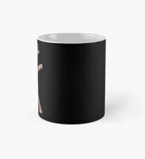 Tupfendes Hemd Lustiges tupfendes Ren-Weihnachtshemd Tasse (Standard)