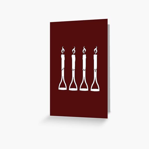 ¿Asas de tenedor o cuatro velas? Tarjetas de felicitación
