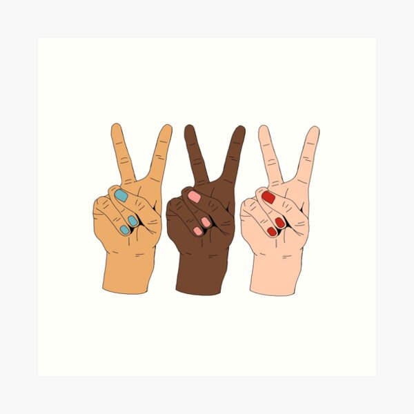 Item preview, Peace hands designed and sold by rachelszo.