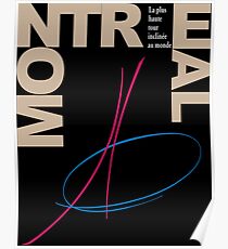 Poster Montreal Tower French Poster