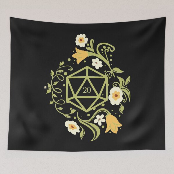 Item preview, Druid's Polyhedral D20 Dice Tabletop RPG Addict designed and sold by pixeptional.