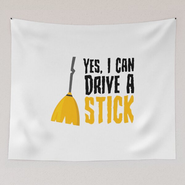 Item preview, Halloween witches broom designed and sold by Shirt-Expert.