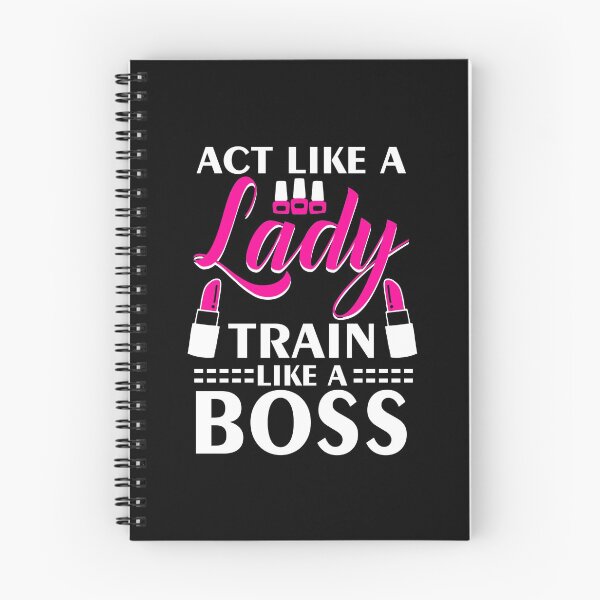 Item preview, Act Like A Lady Train Like A Boss designed and sold by ThreadsNouveau.