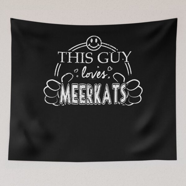 Item preview, Guy Loves Meerkats Shirt General Zoology T Shirt designed and sold by shoppzee.