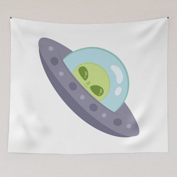 Item preview, Funny alien in ovni designed and sold by bainermarket.
