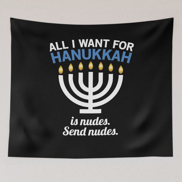 Item preview, All I Want For Hanukkah Is... Nudes designed and sold by theredteacup.