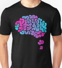 THNK. | Pink & Blue Fade Unisex T-Shirt