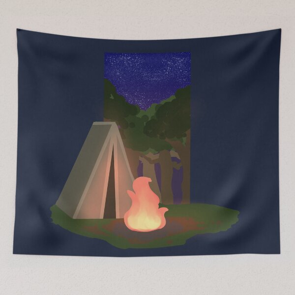 Item preview, camping designed and sold by kawaideathmatch.