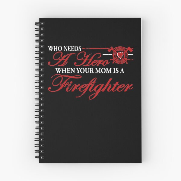 Item preview, Firefighter Who Needs A Hero When My Mom Is A Firefighter designed and sold by shoppzee.