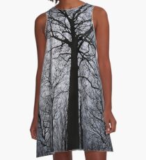 Tree Silhouette A-Line Dress