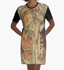 The Samaritan by Alphonse Mucha Graphic T-Shirt Dress