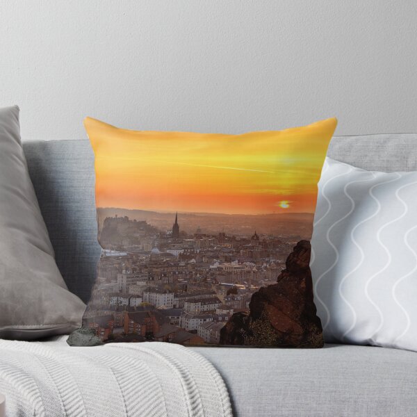 Item preview, Panoramic Sunset from the Crags, Edinburgh designed and sold by Miles Gray.