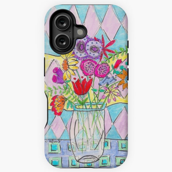 Watercolor Bouquet by Nancy Salus iPhone Tough Case