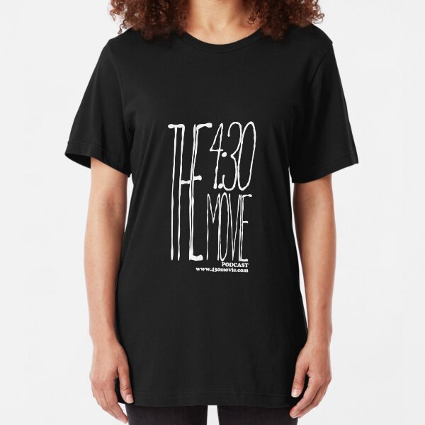 430 Movie - logo - strng Slim Fit T-Shirt