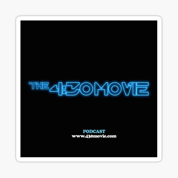 430 Movie - logo - grid Sticker