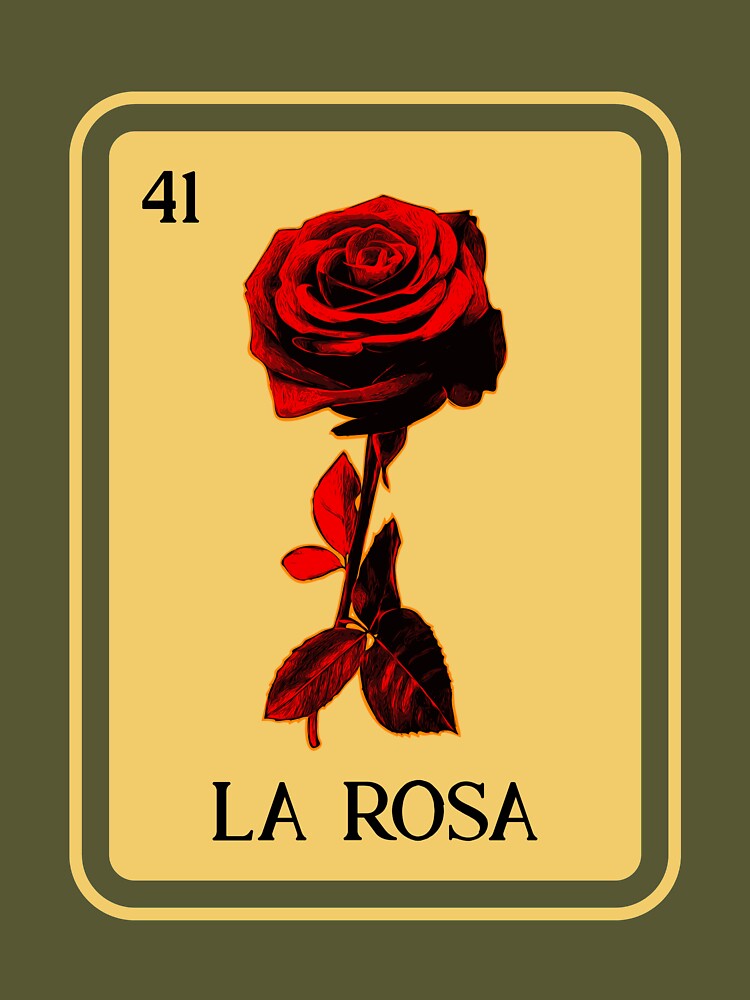 la rosa loteria shirt