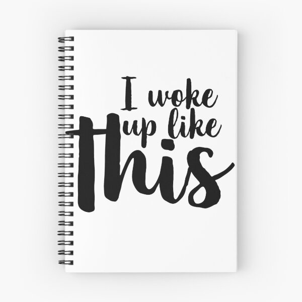 Item preview, I Woke designed and sold by ArtByNikola.