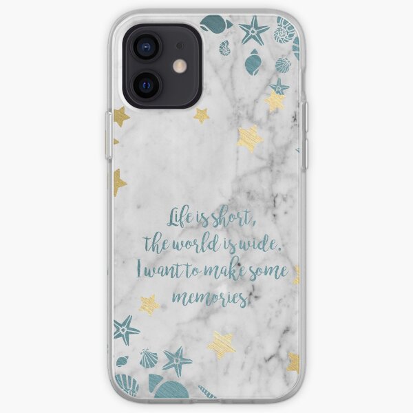 I want to Make some memories. iPhone Soft Case