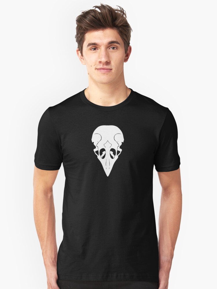 Alternate view of Crow Skull Slim Fit T-Shirt
